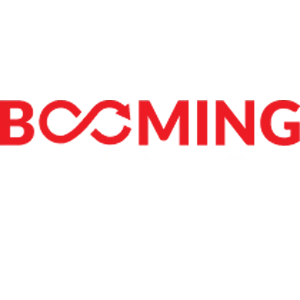 Booming Games logo.