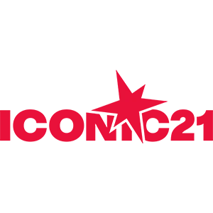 Iconic 21 logo.
